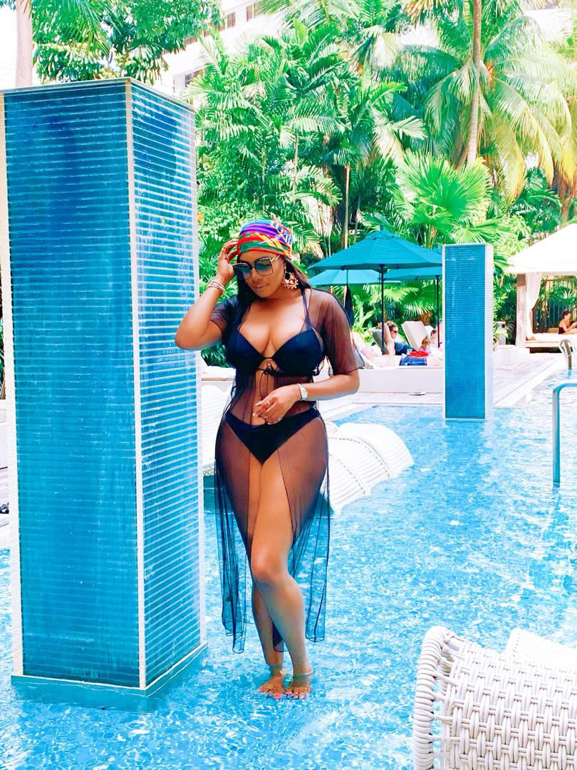 Chika ike bikini