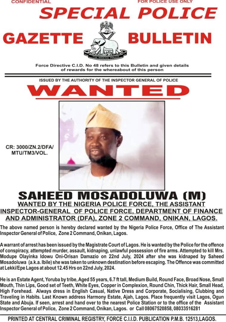 Saheed Mosadoluwa