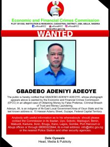 Gbadebo Adeniyi Adeoye 