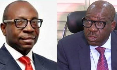 Monday Okpebholo and Godwin Obaseki