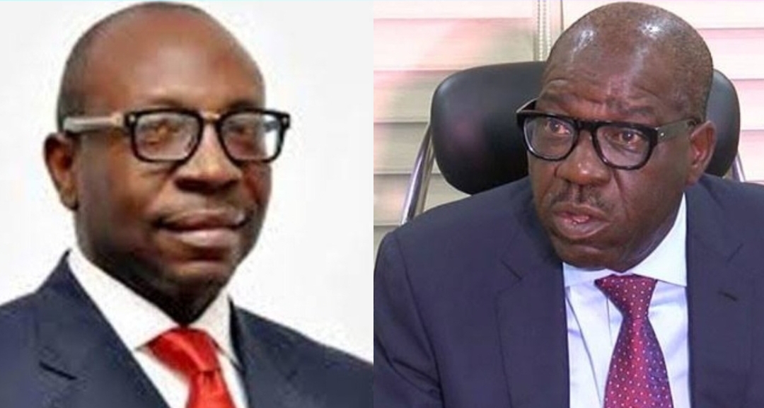 Monday Okpebholo and Godwin Obaseki